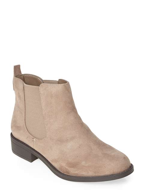 Wide fit mink 'Whammy' boots